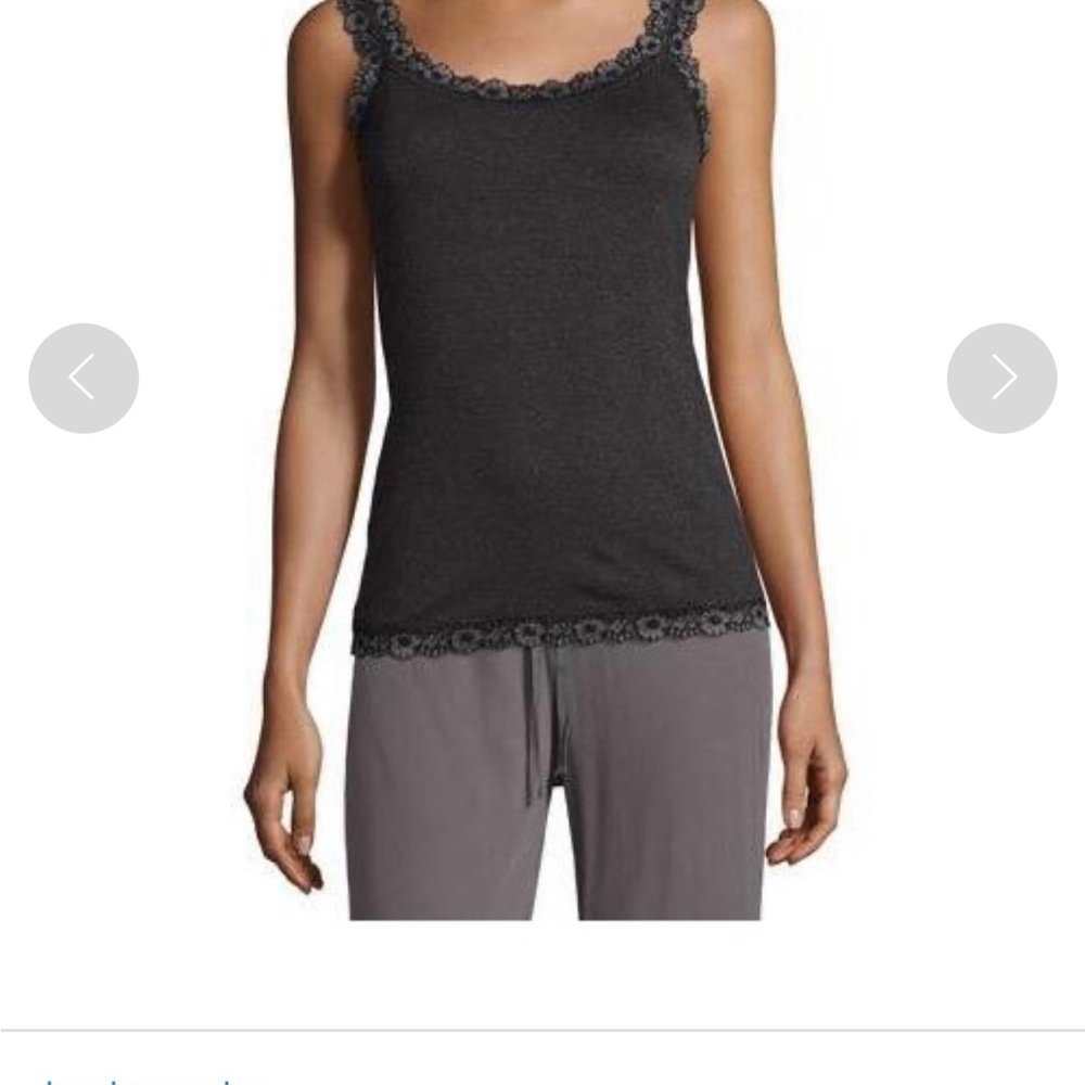 Hanky Panky - Chic Black Tank with Lace Trim